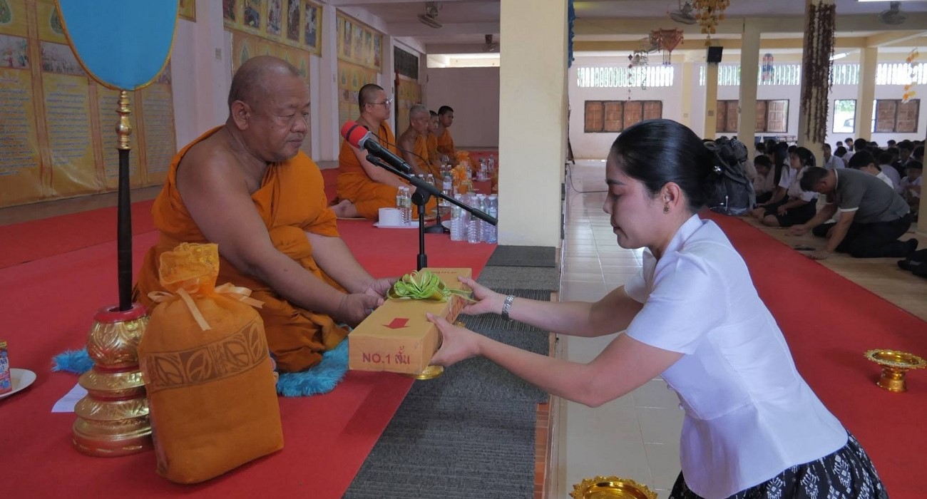 กิจกรรมส่งเสริมคุณธรรมและพระพุทธศาสนา ภาพที่ 3